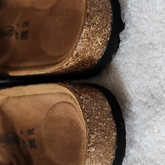 Aerothotic Womens Black Strappy Sandals Size 8 Preowned - Picture 9 of 11